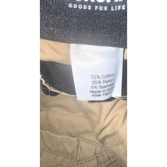 Sonoma Flexwear Mens Cargo Pants Size S Tan - Picture 4 of 11
